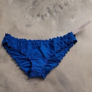 Victoria's Secret Vibrant Blue Bikini Bottoms